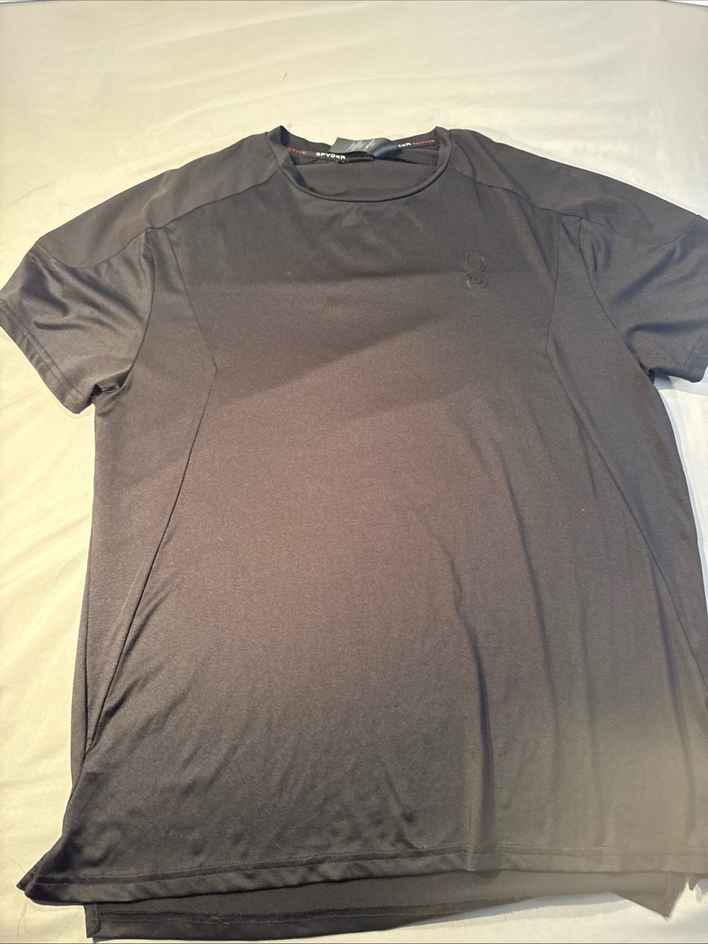 Spyder Men's Black Short Sleeve Performance Tee